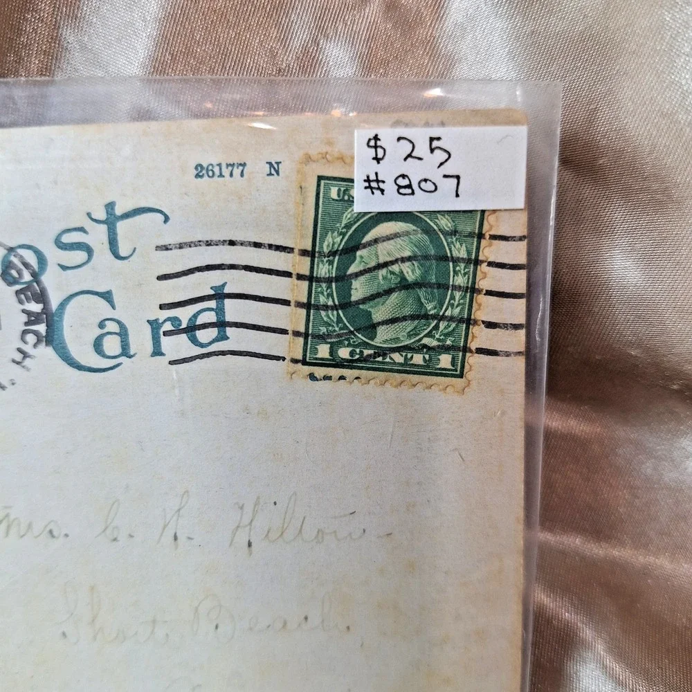 Antique Historical Postcard of a 